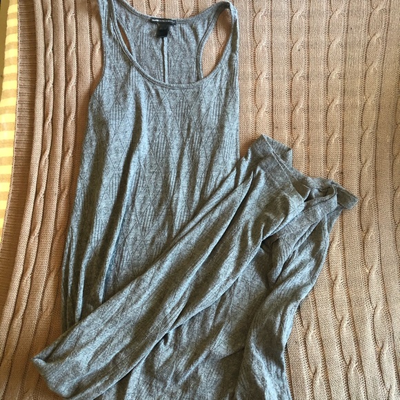 Mango | Casual Knit Racerback Tank Maxi Dress - Picture 2 of 7